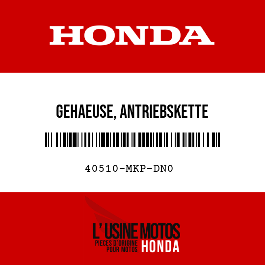 image de 40510-MKP-DN0 GEHAEUSE, ANTRIEBSKETTE