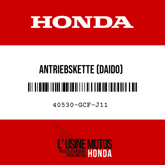 image de 40530-GCF-J11 ANTRIEBSKETTE (DAIDO) (DID420MBK1-86RB)