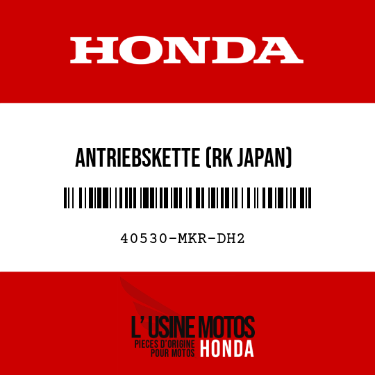 image de 40530-MKR-DH2 ANTRIEBSKETTE (RK JAPAN) (RK525ROZ9-120LJFZ9)
