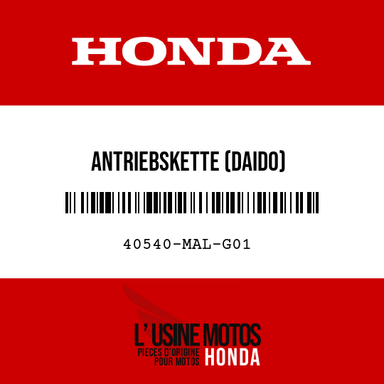 image de 40540-MAL-G01 ANTRIEBSKETTE (DAIDO) (DID525HV-120ZB)