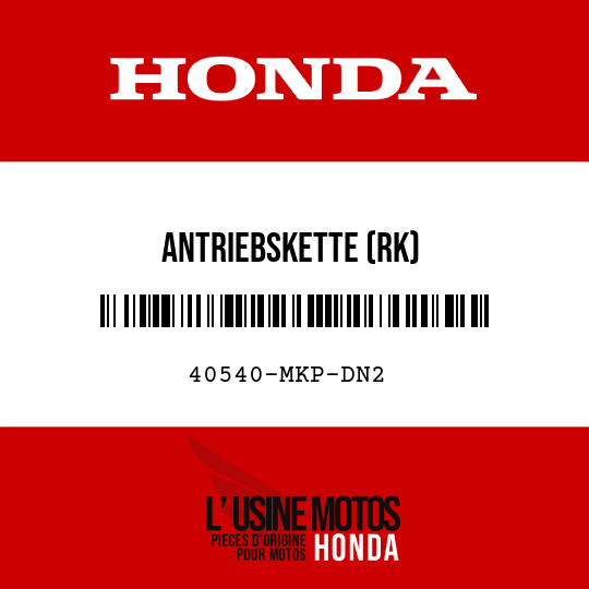 image de 40540-MKP-DN2 ANTRIEBSKETTE (RK) (RK520MOZX-120LJFZ)