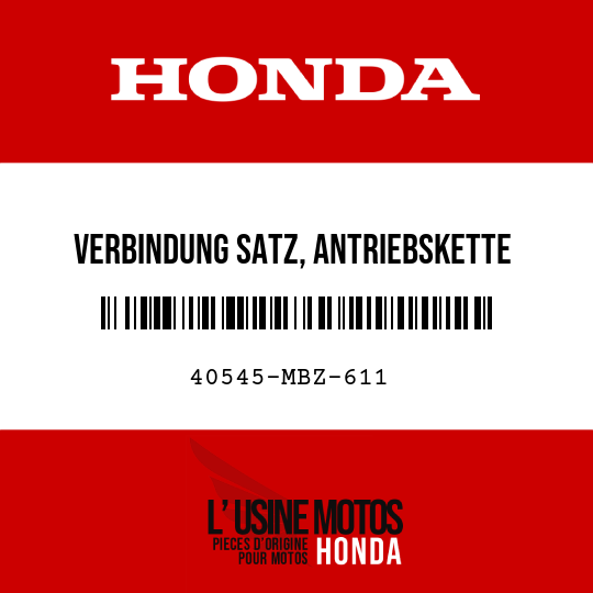 image de 40545-MBZ-611 VERBINDUNG SATZ, ANTRIEBSKETTE (DAIDO)