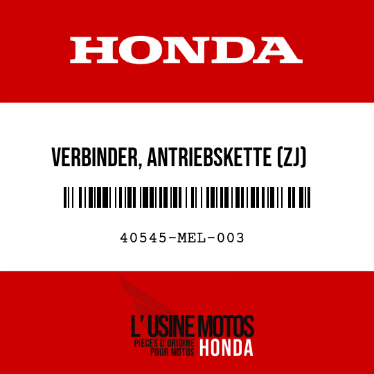 image de 40545-MEL-003 VERBINDER, ANTRIEBSKETTE (ZJ) (DAIDO)