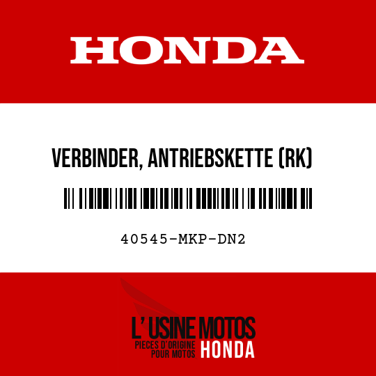 image de 40545-MKP-DN2 VERBINDER, ANTRIEBSKETTE (RK)