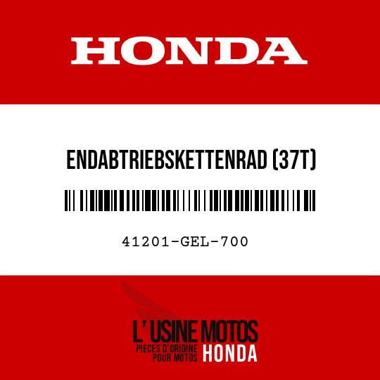 image de 41201-GEL-700 ENDABTRIEBSKETTENRAD (37T)