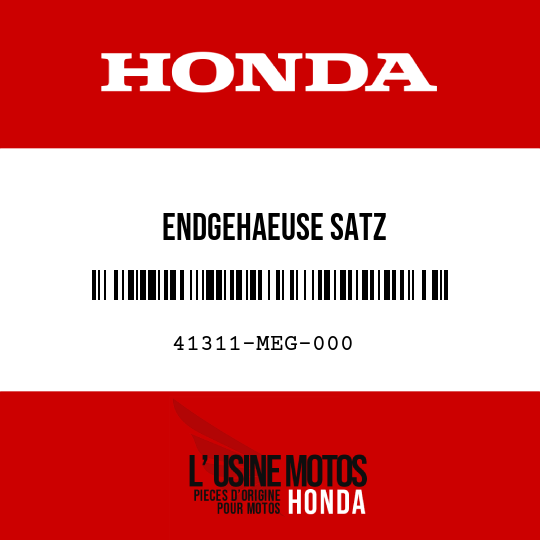 image de 41311-MEG-000 ENDGEHAEUSE SATZ