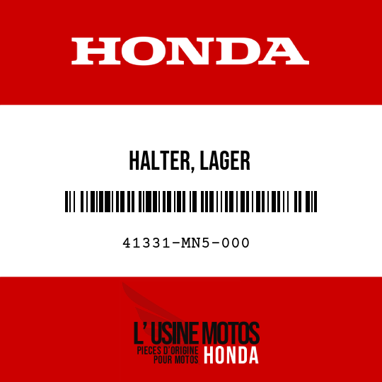 image de 41331-MN5-000 HALTER, LAGER