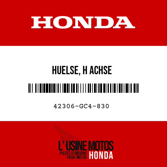 image de 42306-GC4-830 HUELSE, H ACHSE