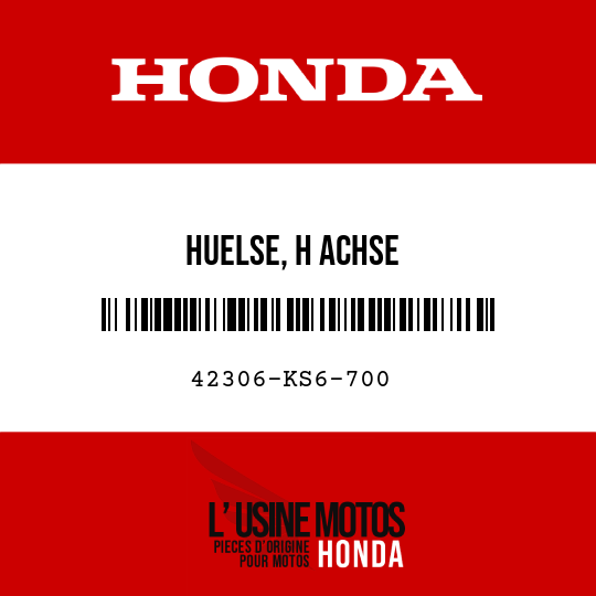image de 42306-KS6-700 HUELSE, H ACHSE