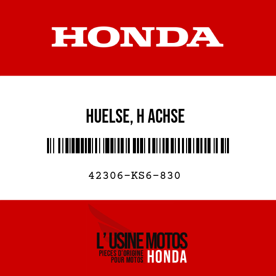image de 42306-KS6-830 HUELSE, H ACHSE