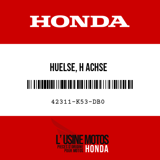 image de 42311-K53-DB0 HUELSE, H ACHSE