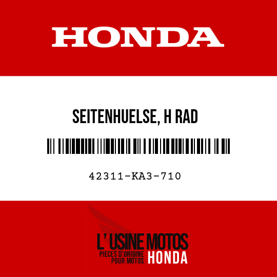 image de 42311-KA3-710 SEITENHUELSE, H RAD