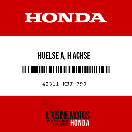 image de 42311-KRJ-790 HUELSE A, H ACHSE