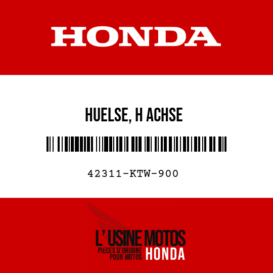 image de 42311-KTW-900 HUELSE, H ACHSE