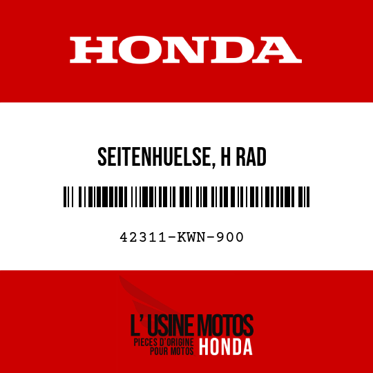 image de 42311-KWN-900 SEITENHUELSE, H RAD
