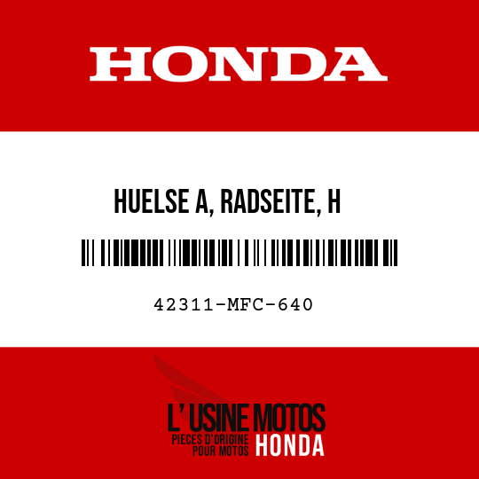 image de 42311-MFC-640 HUELSE A, RADSEITE, H