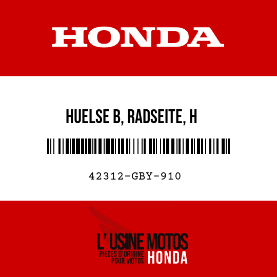 image de 42312-GBY-910 HUELSE B, RADSEITE, H