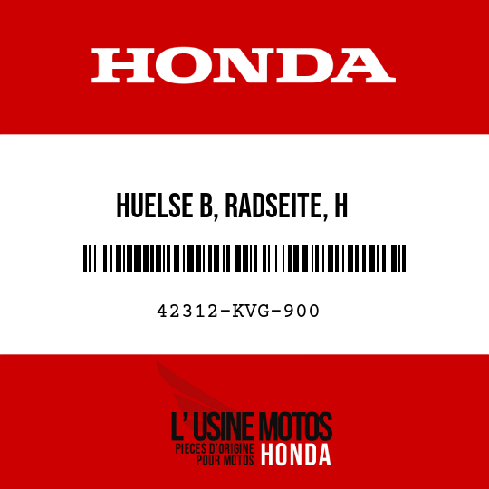 image de 42312-KVG-900 HUELSE B, RADSEITE, H
