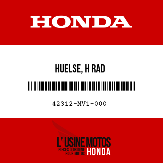 image de 42312-MV1-000 HUELSE, H RAD