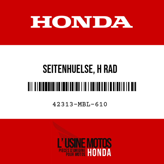 image de 42313-MBL-610 SEITENHUELSE, H RAD