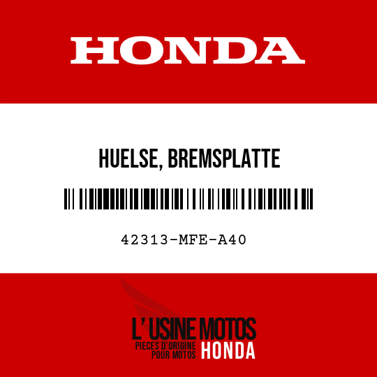 image de 42313-MFE-A40 HUELSE, BREMSPLATTE