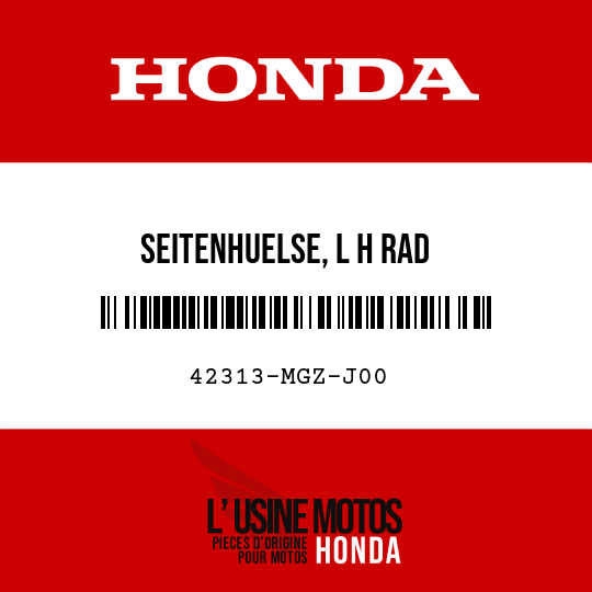 image de 42313-MGZ-J00 SEITENHUELSE, L H RAD