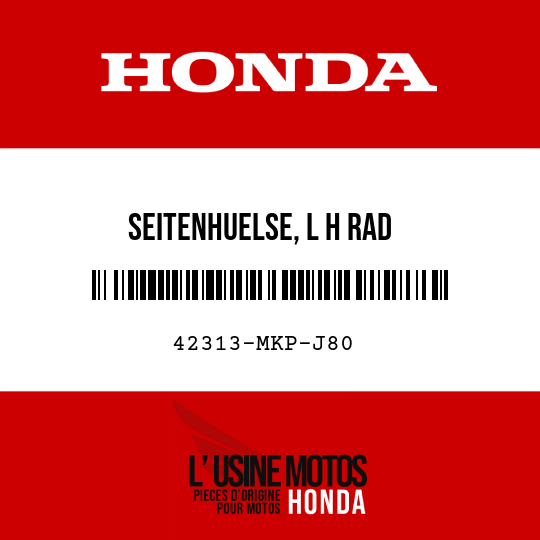 image de 42313-MKP-J80 SEITENHUELSE, L H RAD
