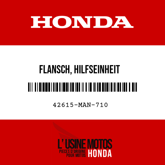 image de 42615-MAN-710 FLANSCH, HILFSEINHEIT