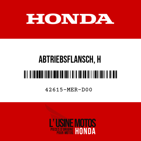 image de 42615-MER-D00 ABTRIEBSFLANSCH, H