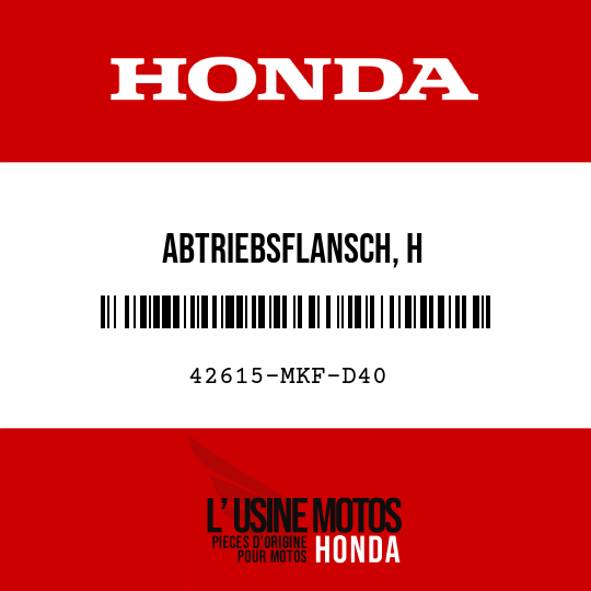 image de 42615-MKF-D40 ABTRIEBSFLANSCH, H