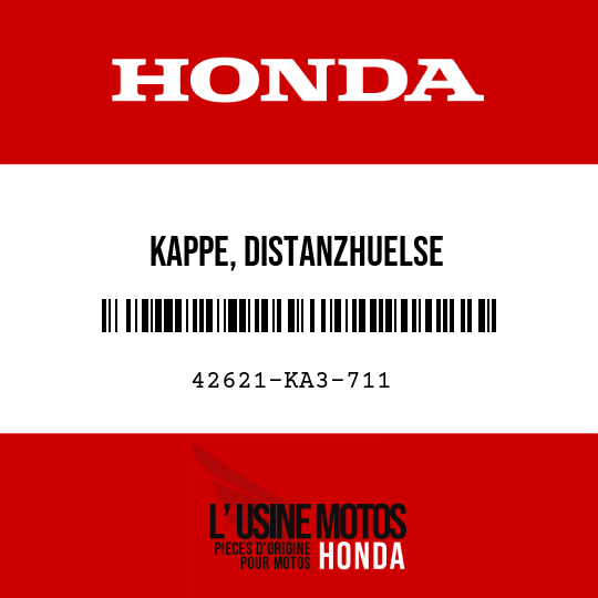 image de 42621-KA3-711 KAPPE, DISTANZHUELSE