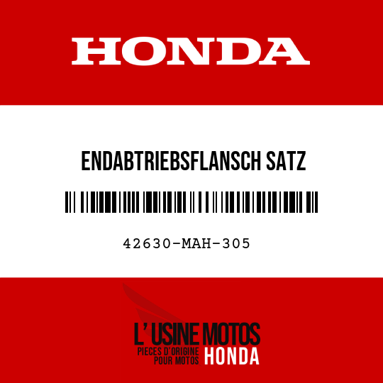 image de 42630-MAH-305 ENDABTRIEBSFLANSCH SATZ