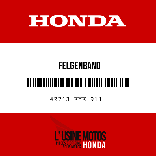 image de 42713-KYK-911 FELGENBAND