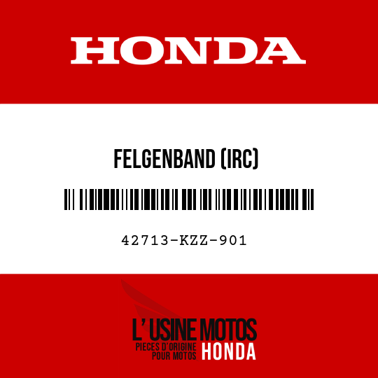 image de 42713-KZZ-901 FELGENBAND (IRC)