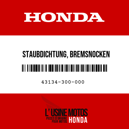 image de 43134-300-000 STAUBDICHTUNG, BREMSNOCKEN