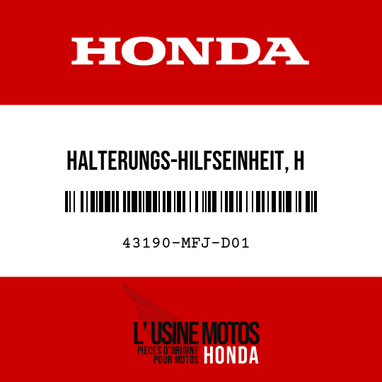 image de 43190-MFJ-D01 HALTERUNGS-HILFSEINHEIT, H