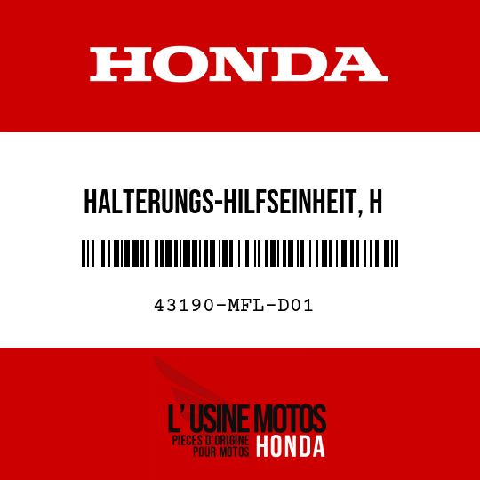 image de 43190-MFL-D01 HALTERUNGS-HILFSEINHEIT, H