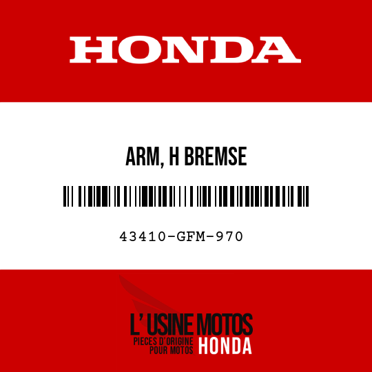 image de 43410-GFM-970 ARM, H BREMSE