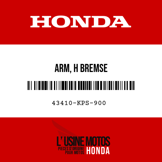 image de 43410-KPS-900 ARM, H BREMSE