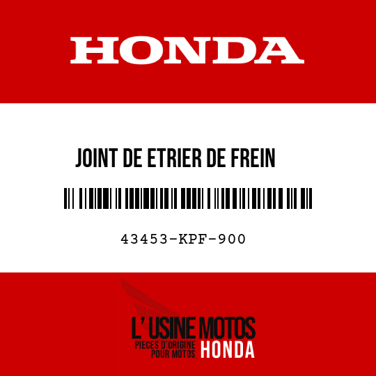 image de 43453-KPF-900 JOINT DE ETRIER DE FREIN