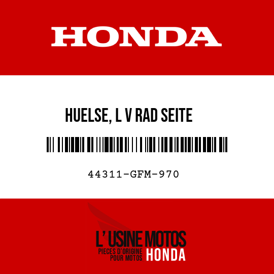 image de 44311-GFM-970 HUELSE, L V RAD SEITE