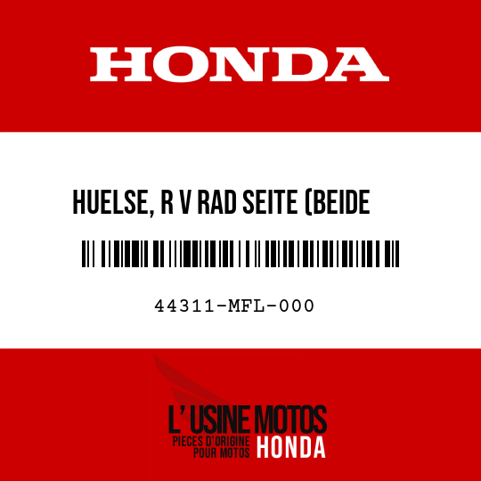 image de 44311-MFL-000 HUELSE, R V RAD SEITE (BEIDE SEITEN)