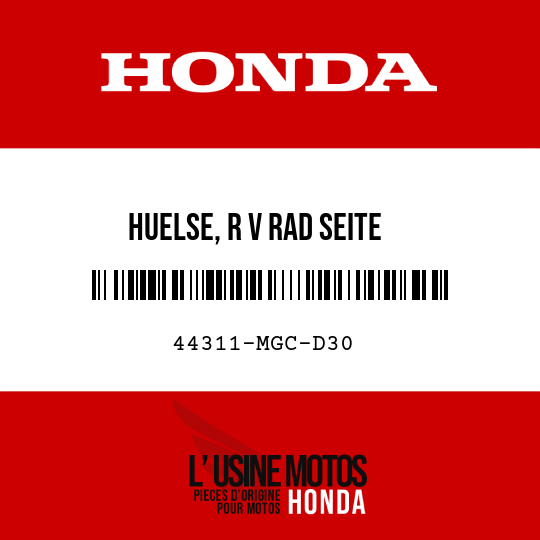 image de 44311-MGC-D30 HUELSE, R V RAD SEITE