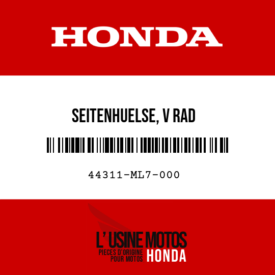 image de 44311-ML7-000 SEITENHUELSE, V RAD