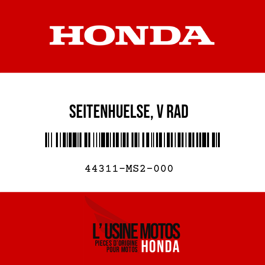 image de 44311-MS2-000 SEITENHUELSE, V RAD