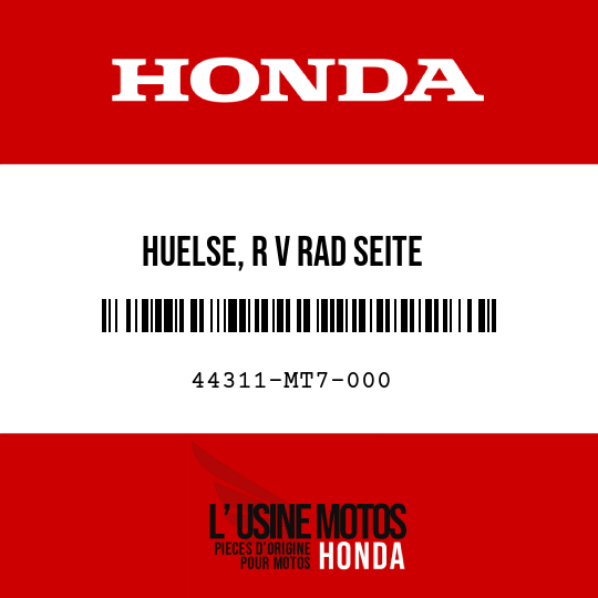 image de 44311-MT7-000 HUELSE, R V RAD SEITE