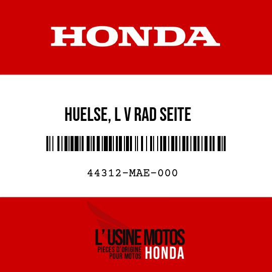 image de 44312-MAE-000 HUELSE, L V RAD SEITE