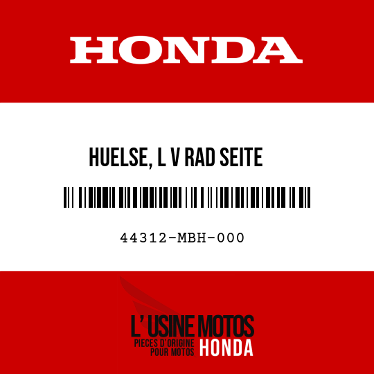 image de 44312-MBH-000 HUELSE, L V RAD SEITE