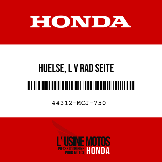 image de 44312-MCJ-750 HUELSE, L V RAD SEITE