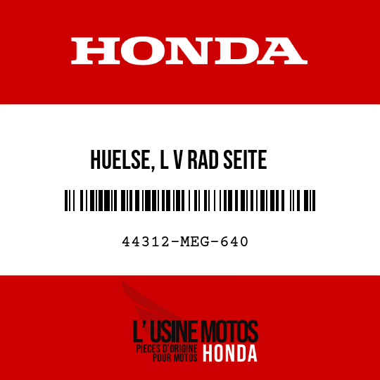 image de 44312-MEG-640 HUELSE, L V RAD SEITE